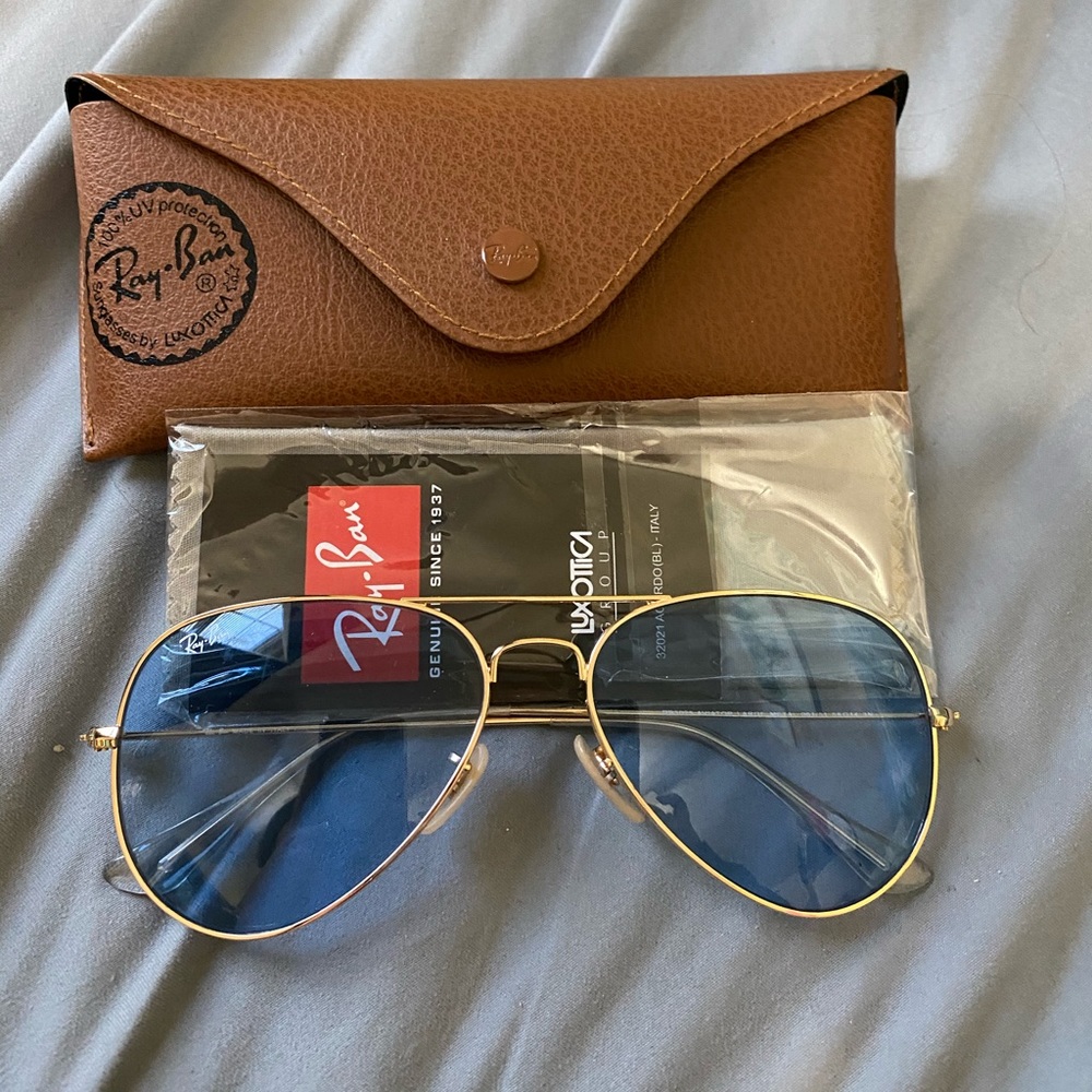 Rayban aviator blue RB3025